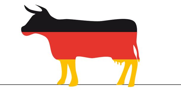 Kuh schwarz-rot-gold Kuh schwarz-rot-gold