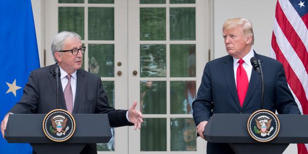Jean-Claude Juncker, Donald Trump