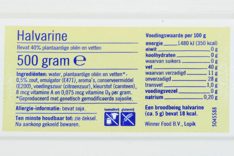 Margarine | transGEN Datenbank - Lebensmittel - transgen.de