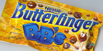 Butterfinger, Kennzeichnung