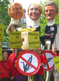 Runder Tisch Gentechnik, Protest Runder Tisch Gentechnik, Protest
