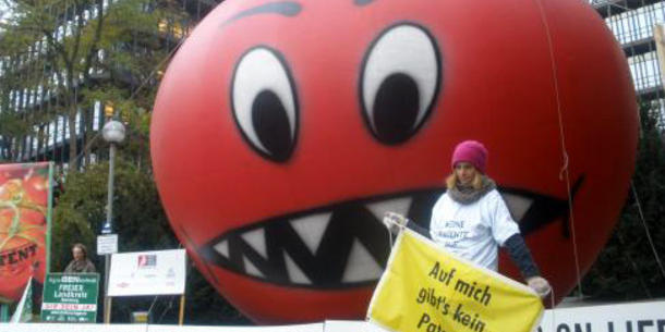 Protest gegen Patente Protest gegen Patente