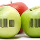 Äpfel mit QR Code