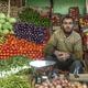 Obst- und Gemüsehändler in Indien